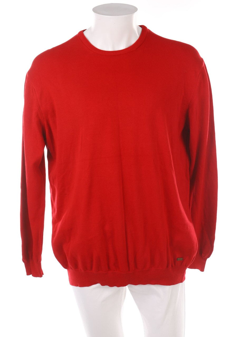 SECONDHAND - Baumwoll-Strick-Pullover - 3XL