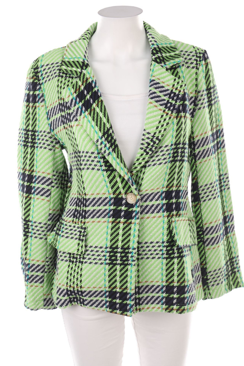 Ohne Label - Blazer mit Karo-Muster - M