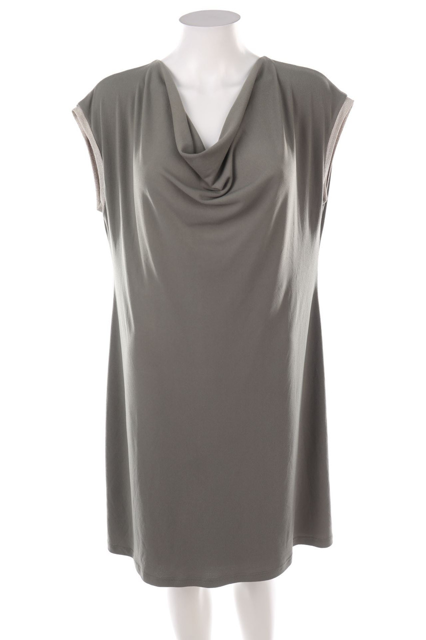 Batida - Kleid mit Wasserfall-Ausschnitt - D 42