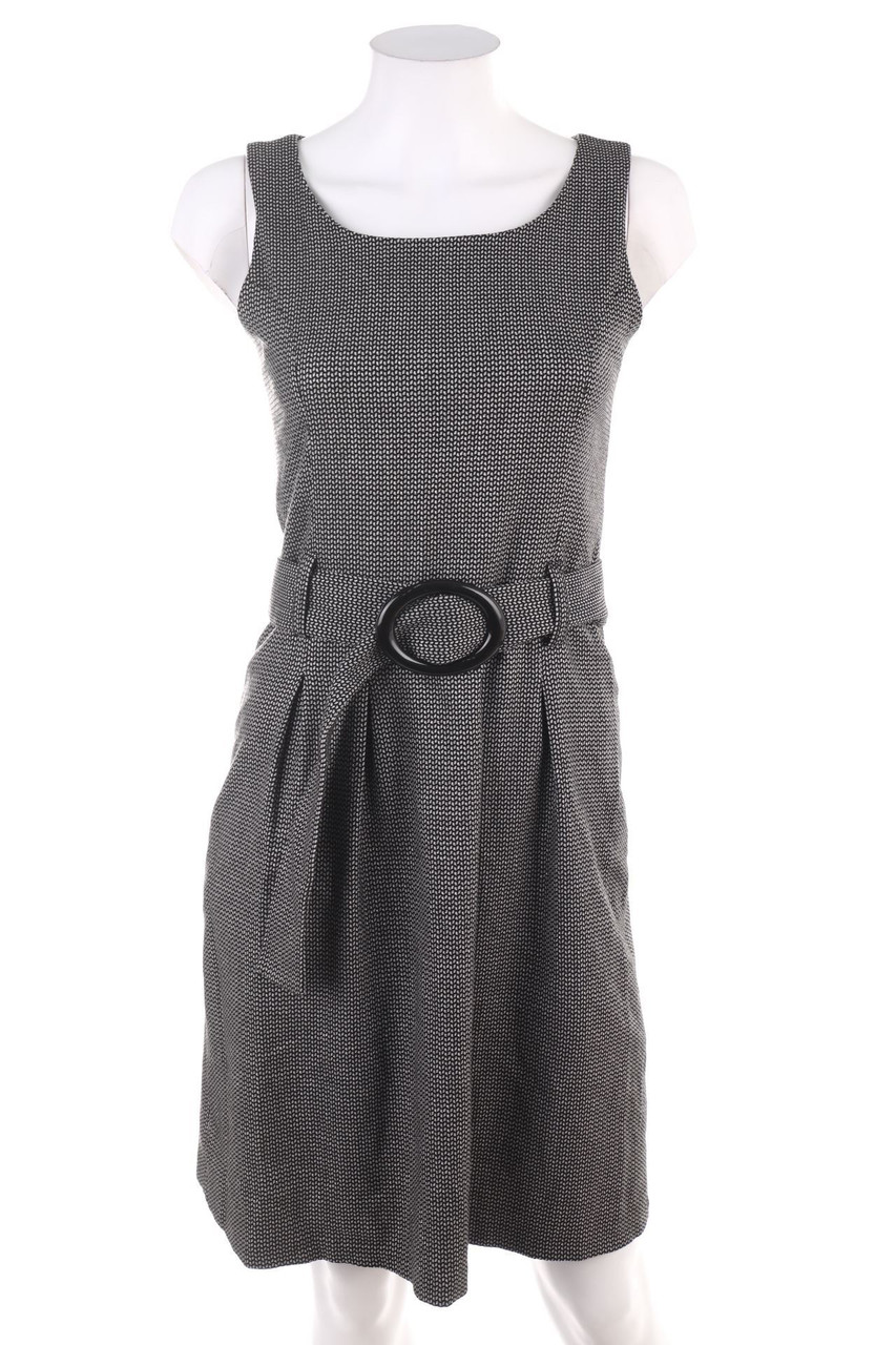 Ohne Label - Etui-Kleid mit Glitzer - XS