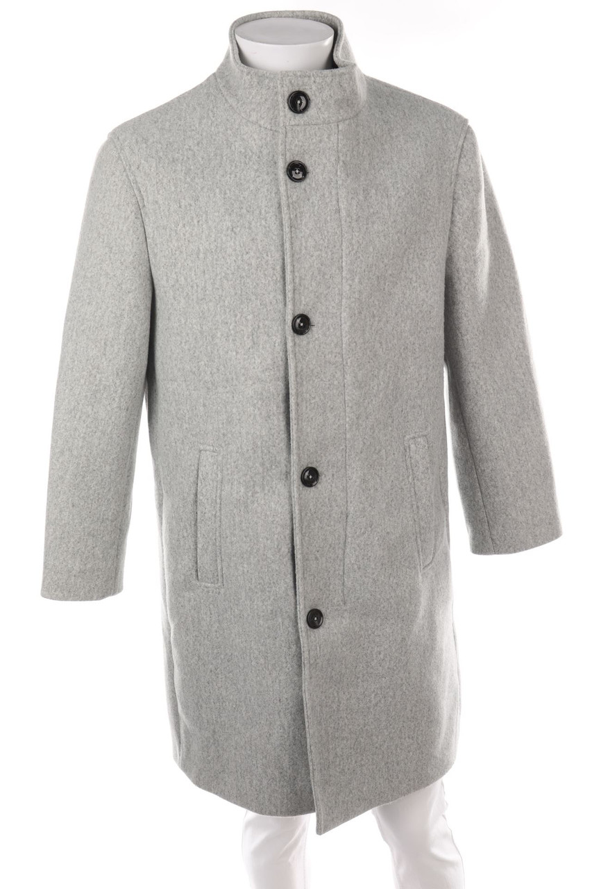 ZARA - Mantel mit Knöpfen - L