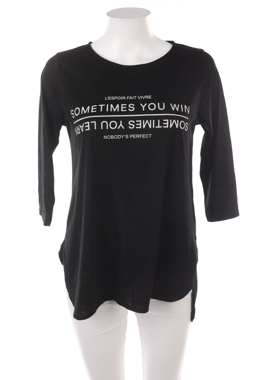 AMISU - Langarm-Polo-Shirt - M