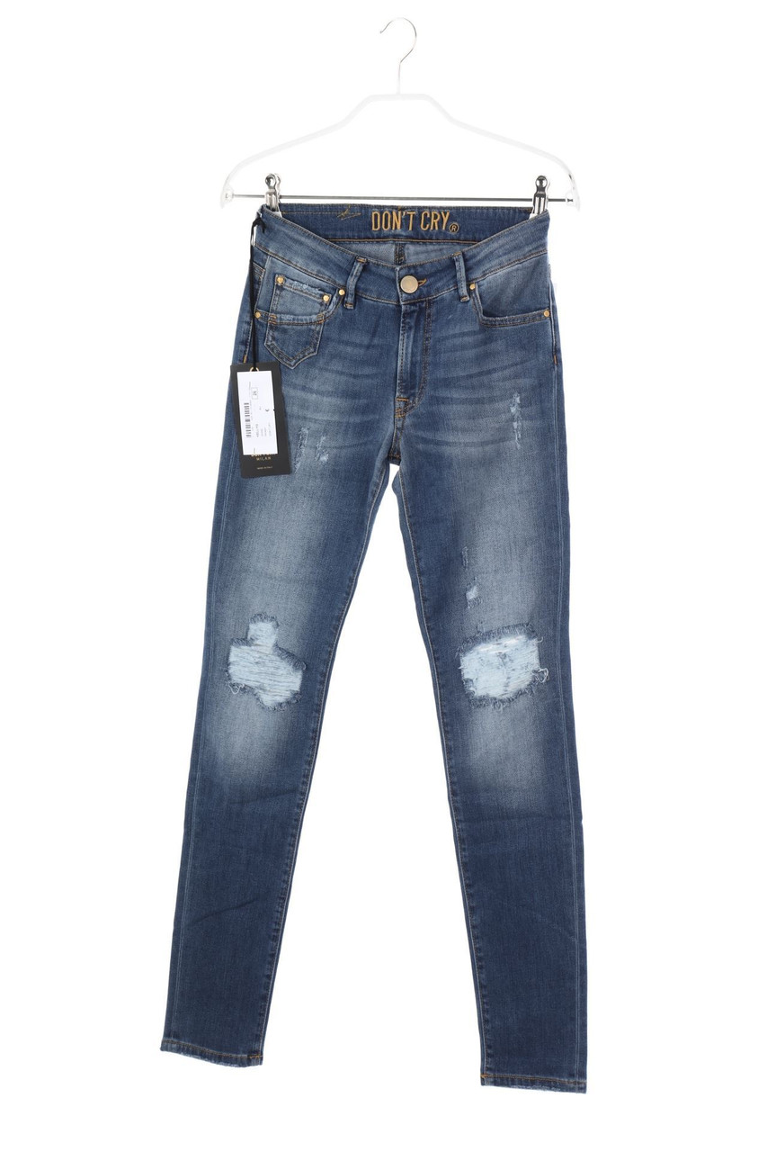 DON´T CRY - Destroyed Skinny-Jeans - W26