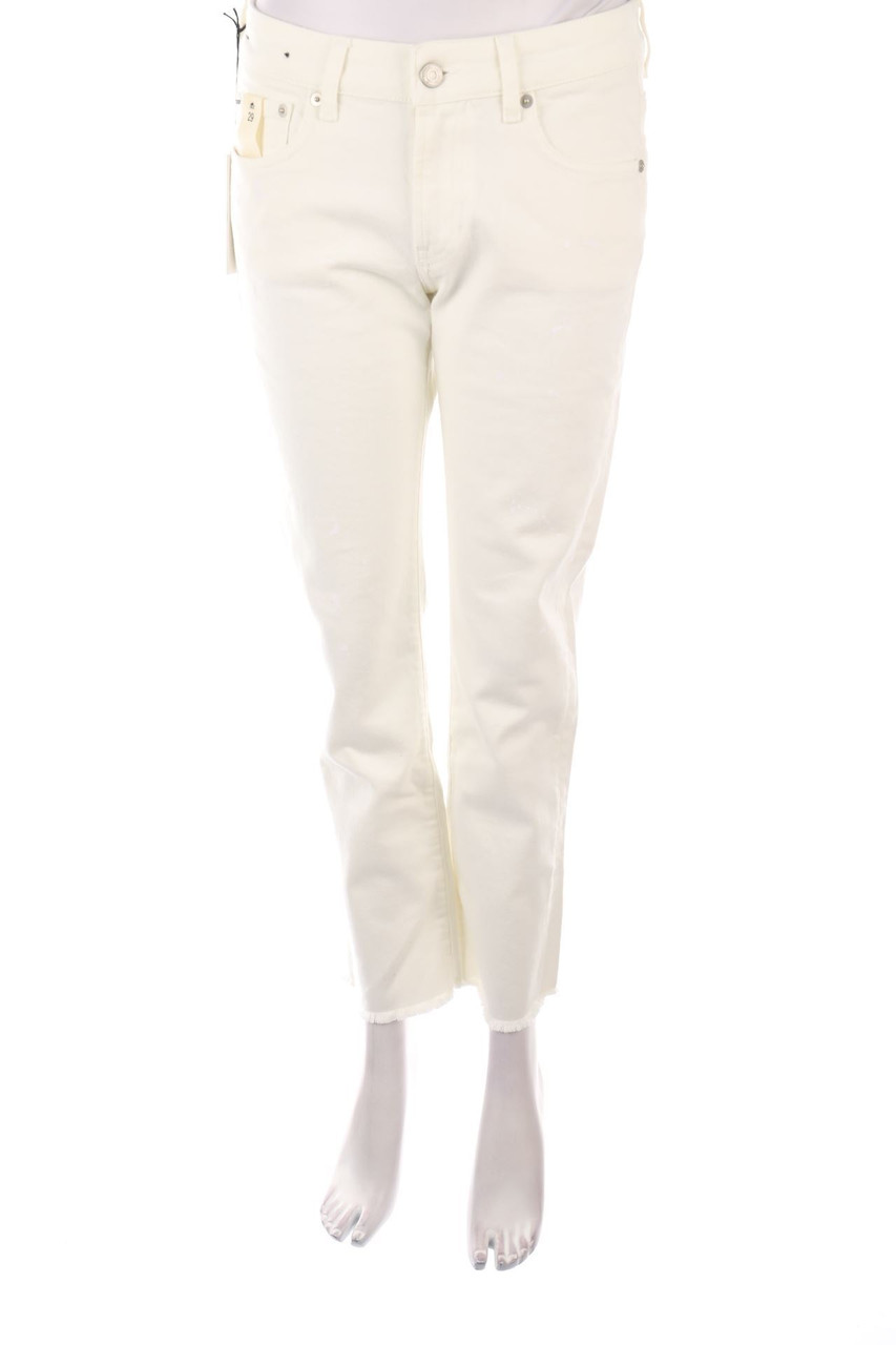 COVERT - Dirty Destroyed Straight Cut Jeans - W29