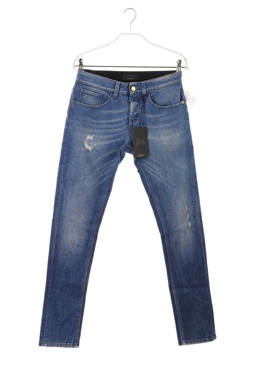 P5 - Distressed Skinny-Jeans - W31