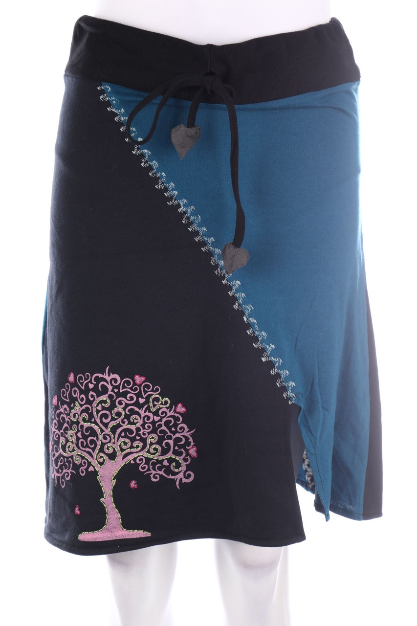 SECONDHAND - Rock mit Print - M