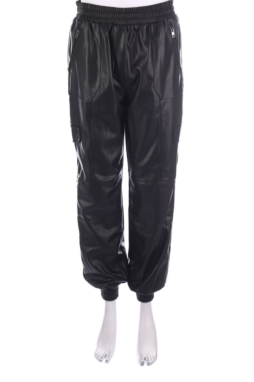 C&A - Kunstleder-Hose - L