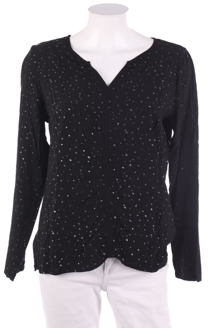 Ohne Label - Bluse mit Print - D 42