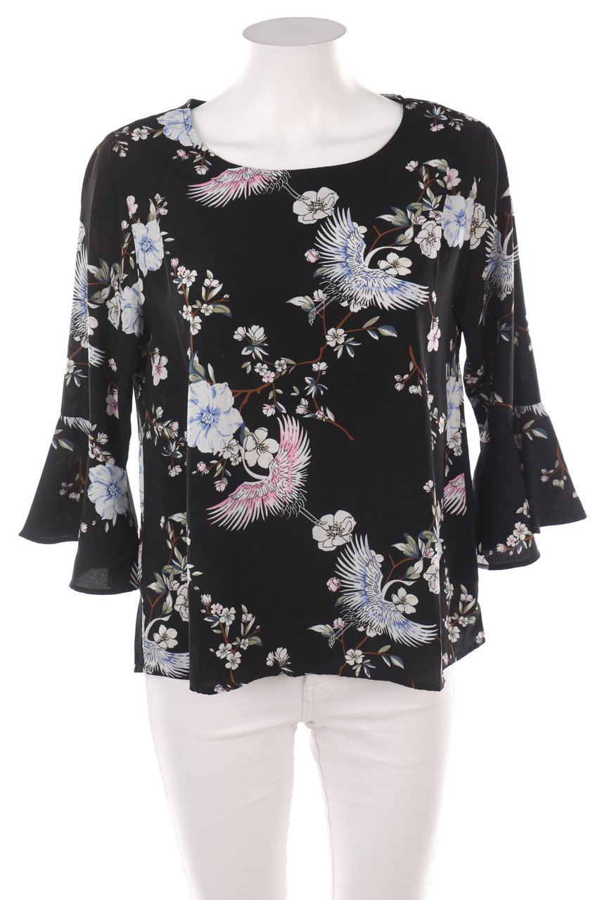 AMISU - Bluse mit Print - S