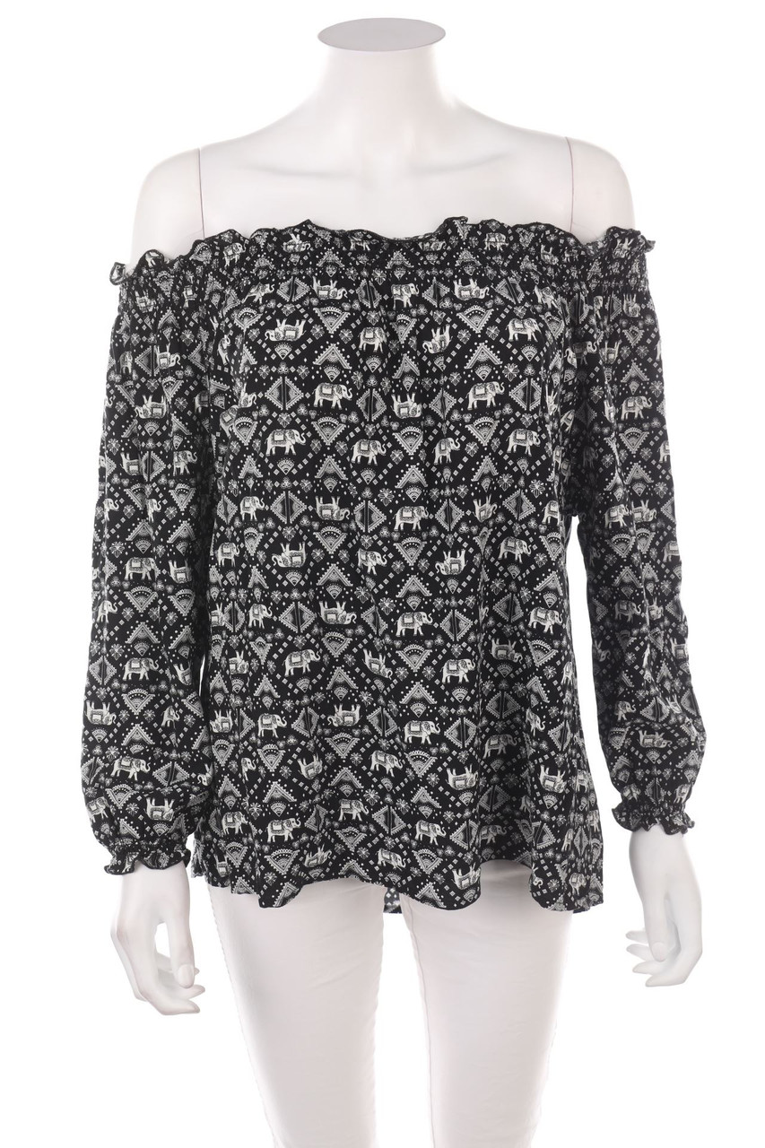 Janina - Carmen-Bluse - XL