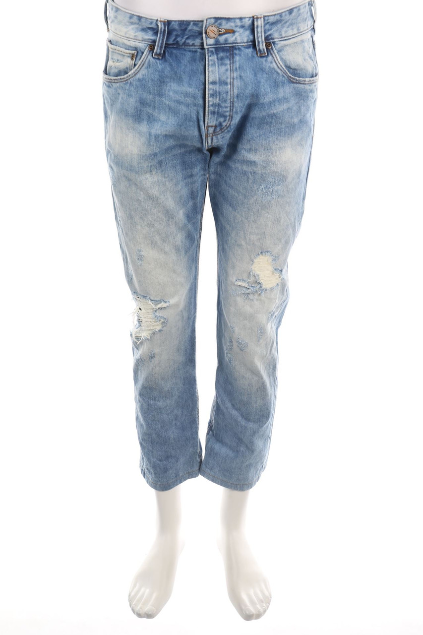 REVIEW - Destroyed Straight Cut Jeans - W32