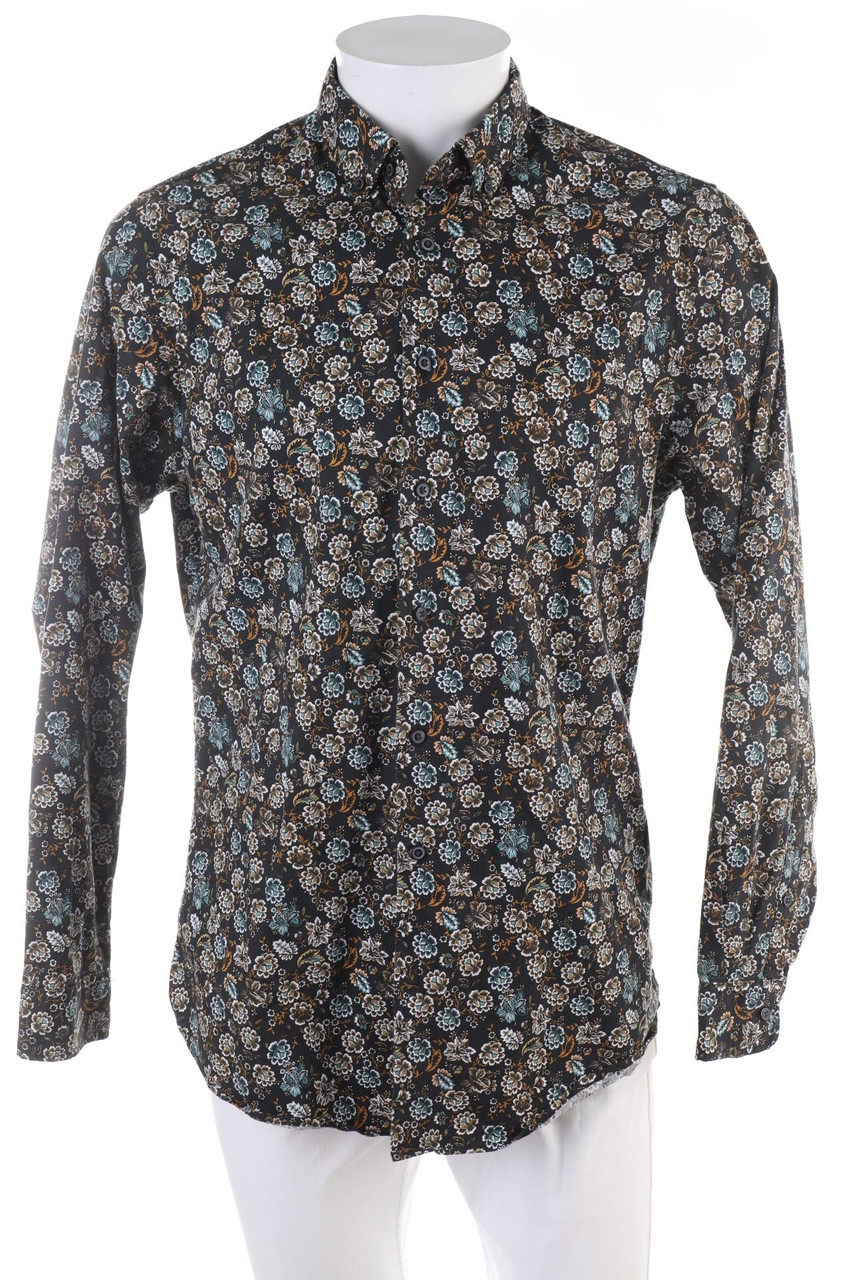 C&A - Hemd mit floralem Muster - M