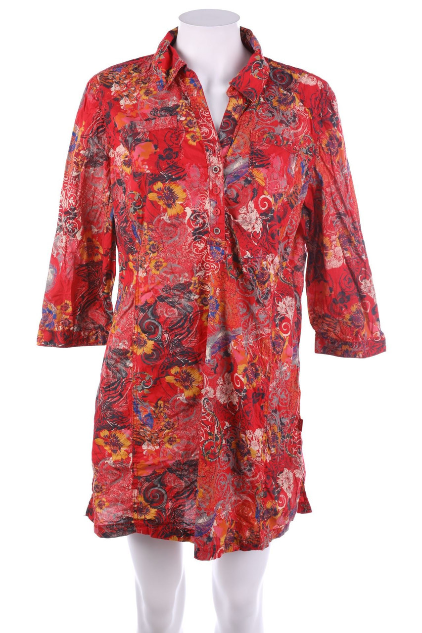 CECIL - Kleid mit Blumen-Print - L