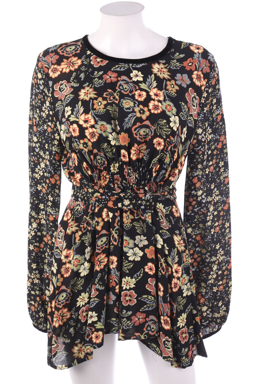 HERNO - Bluse mit Blumen-Print aus Viskose - S