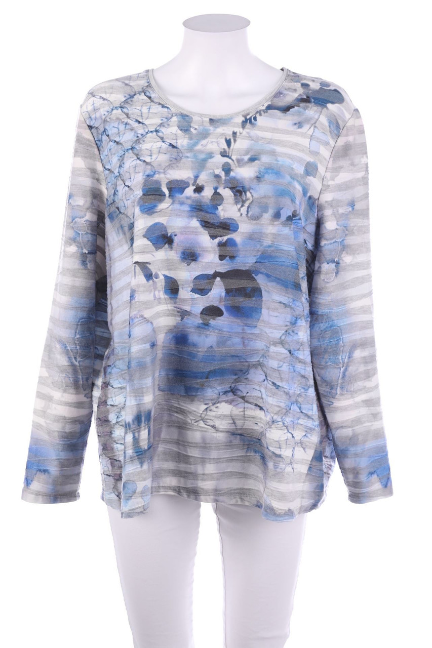 G.W. GERRY WEBER - Longsleeve-Shirt mit Muster - D 50