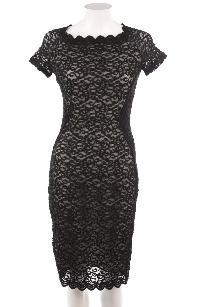 Ohne Label - Spitzen-Abendkleid - S