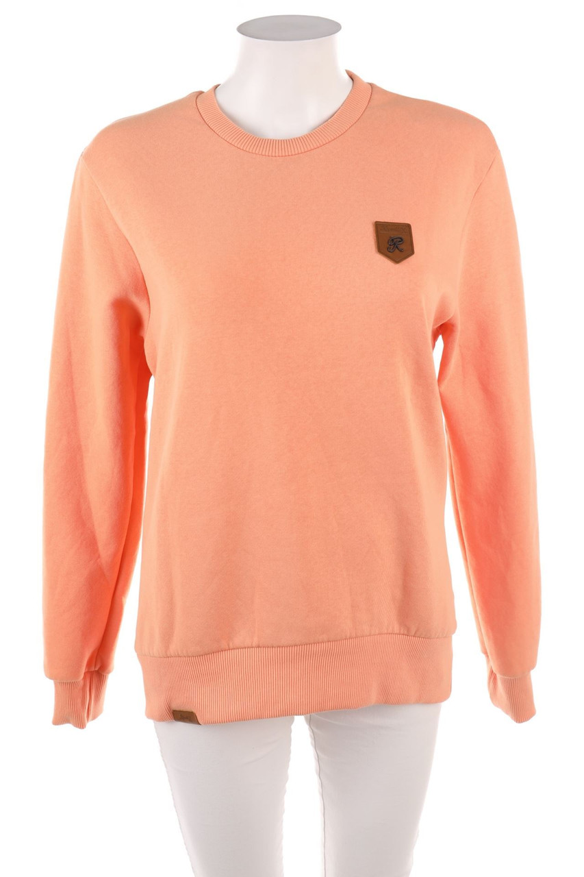 Republix - Sweatshirt mit Kunstleder-Details - S