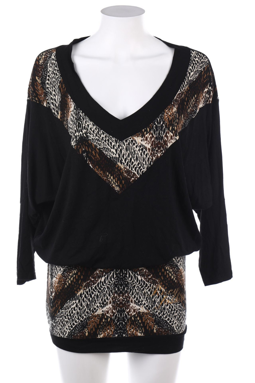 Ohne Label - Kleid mit Muster - D 44