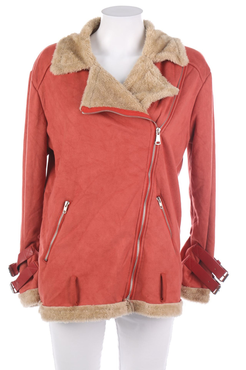 Ohne Label - Shearling-Jacke - M