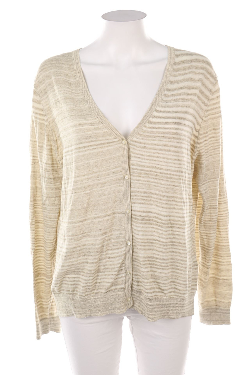 MARCO PECCI - Baumwoll-Cardigan - 3XL