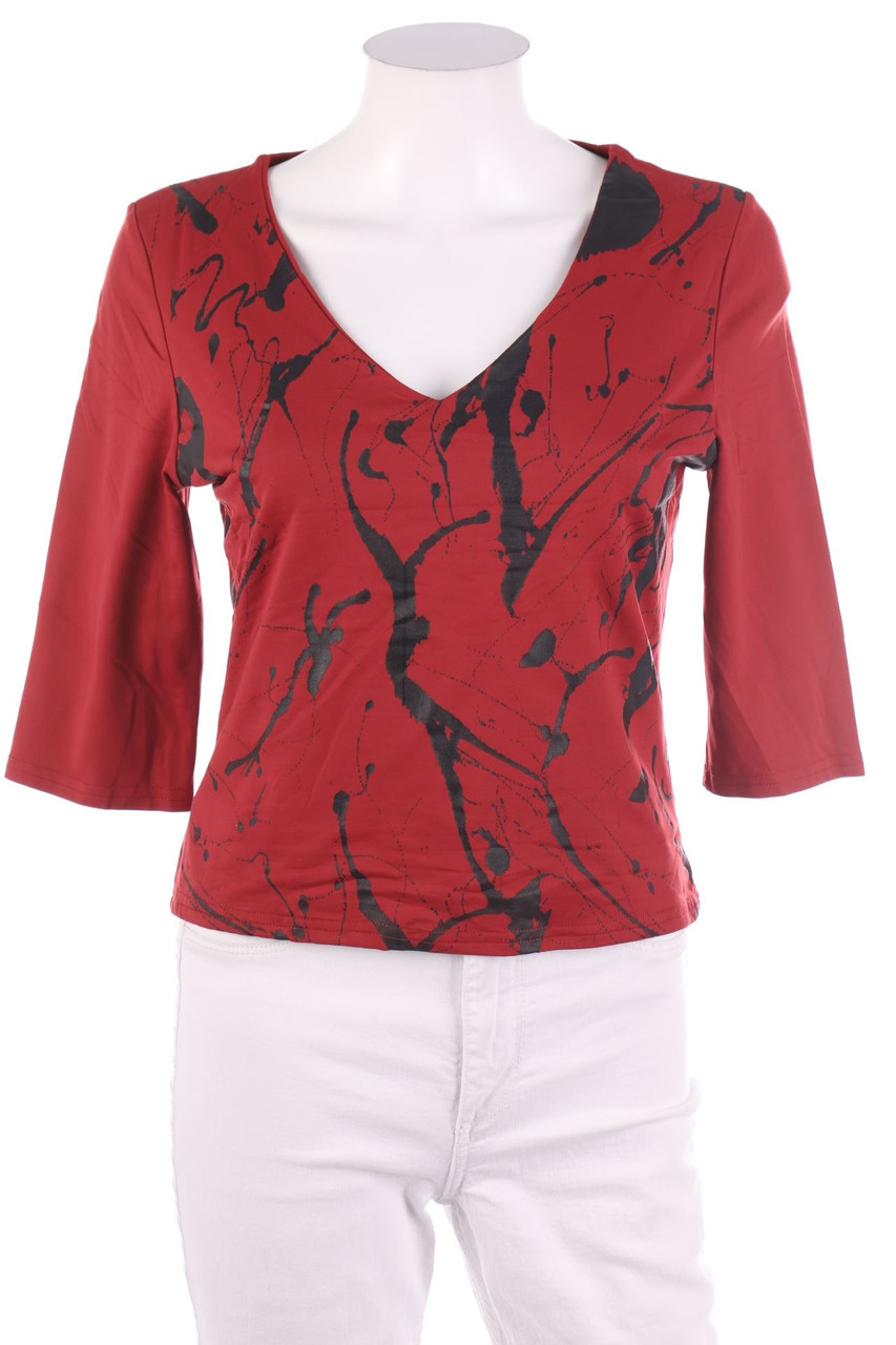 Ohne Label - 3/4-Arm-Shirt mit Print - D 38
