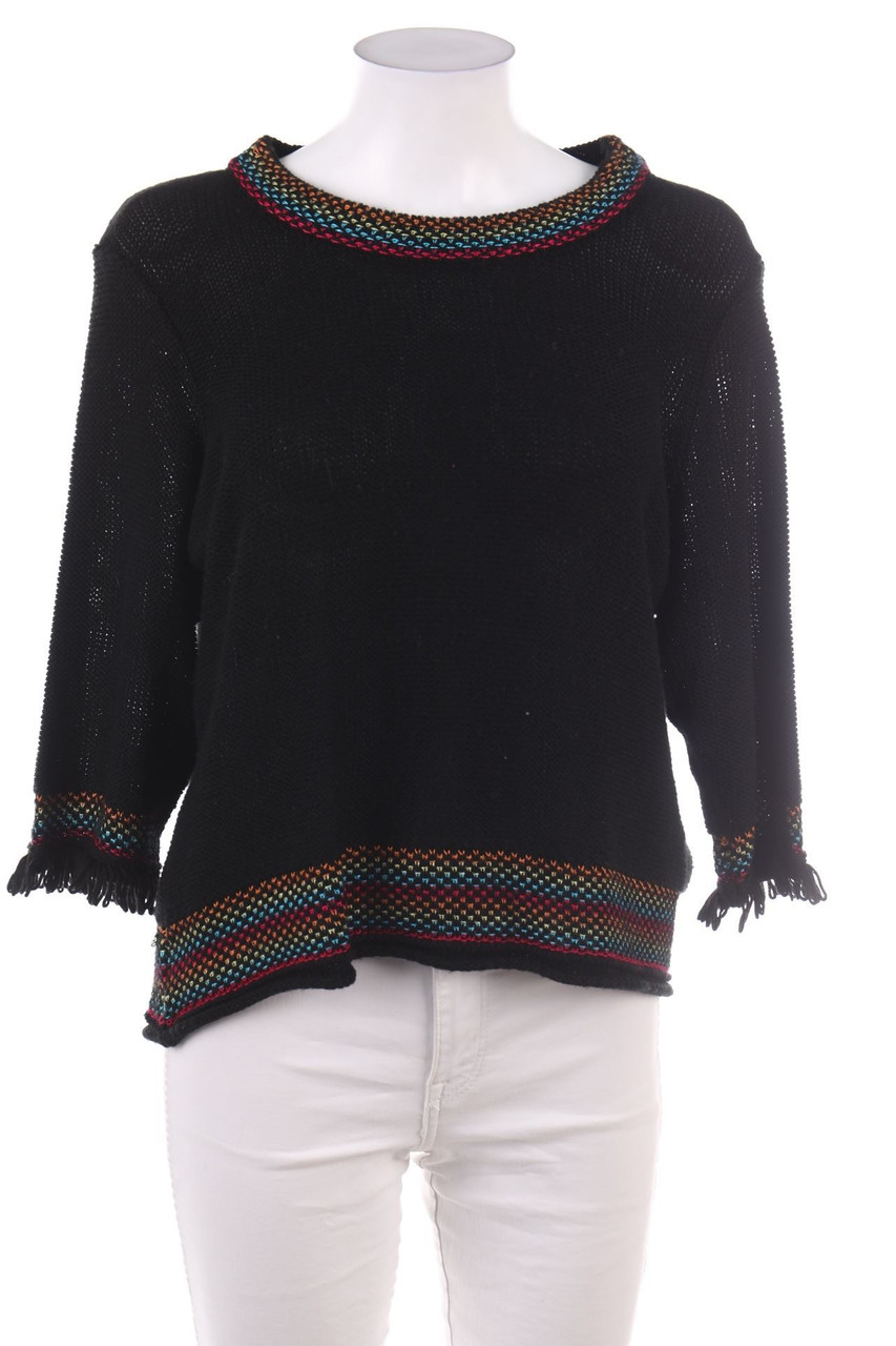 mamut - Strick-Pullover mit Leinen - D 42