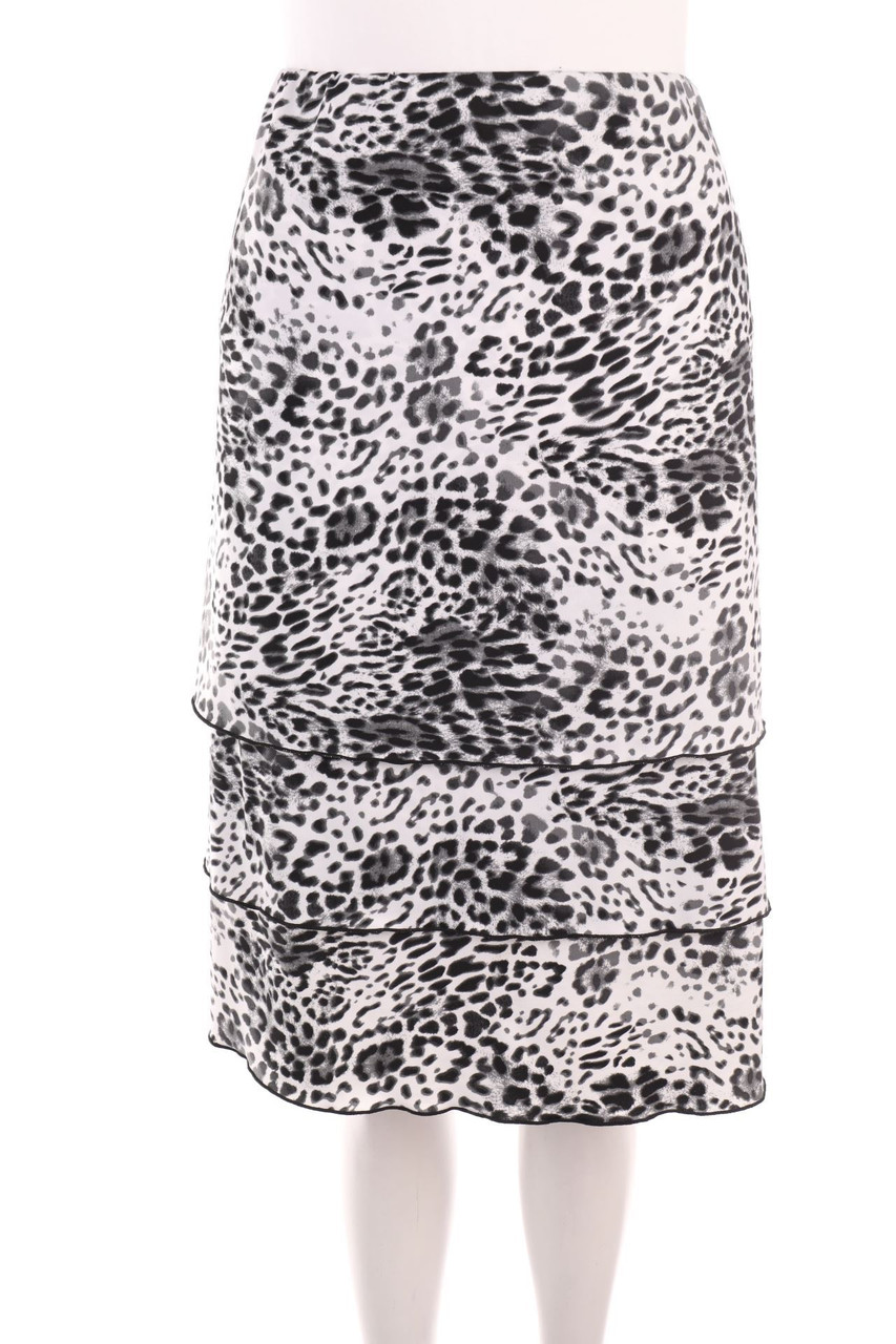 Charles Vögele - Rock mit Animal-Print - XXL