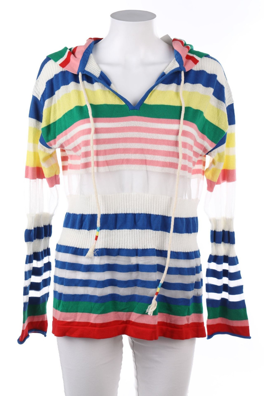Mira Mikati - Strick-Pullover mit Kapuze - D 36
