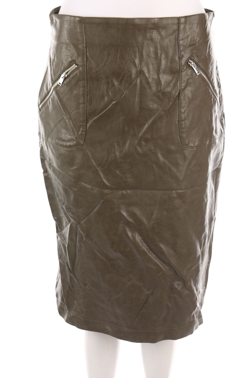 ZARA - Faux Leather-Rock - L