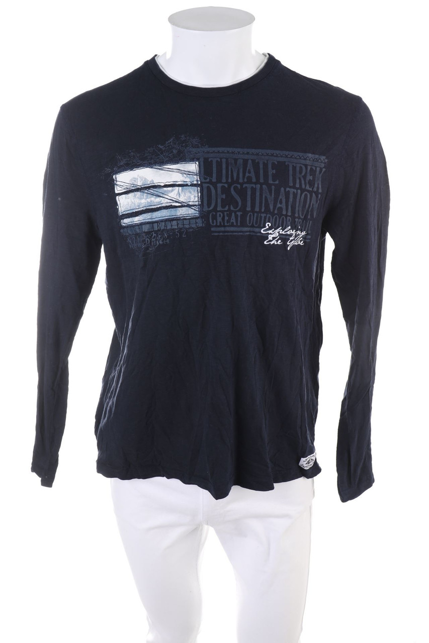 C&A - Longsleeve-Shirt mit Print - L