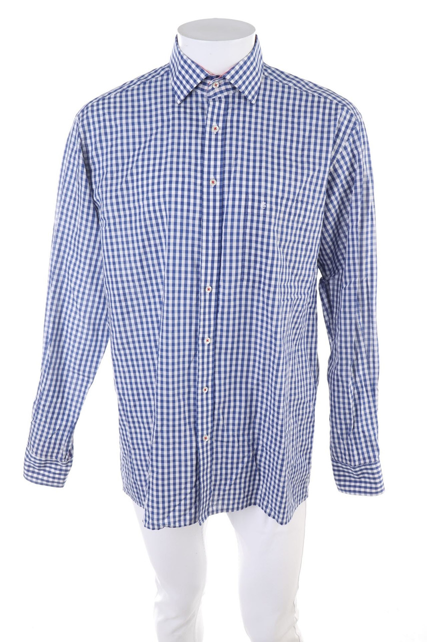 eterna - kariertes Hemd - L