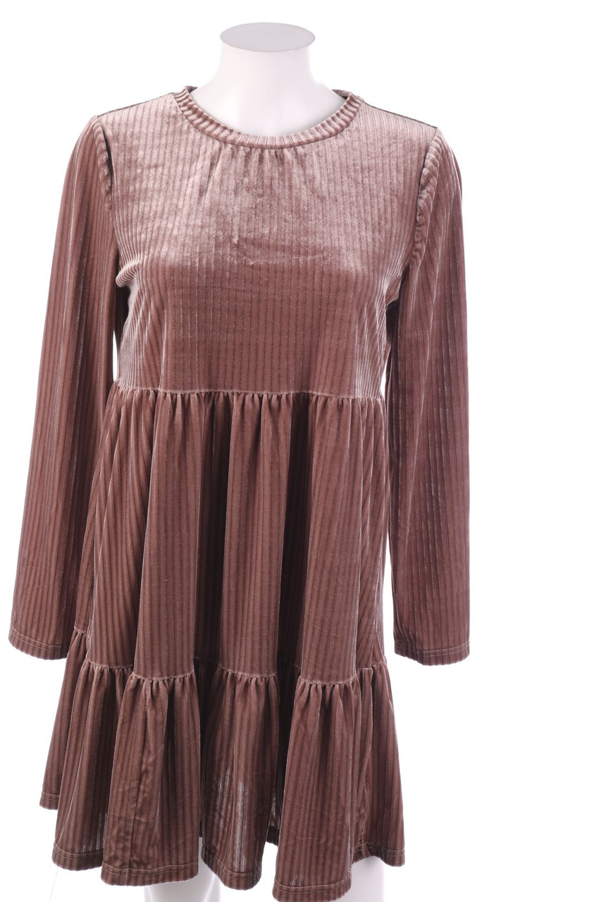 SECONDHAND - Samt-Kleid - L