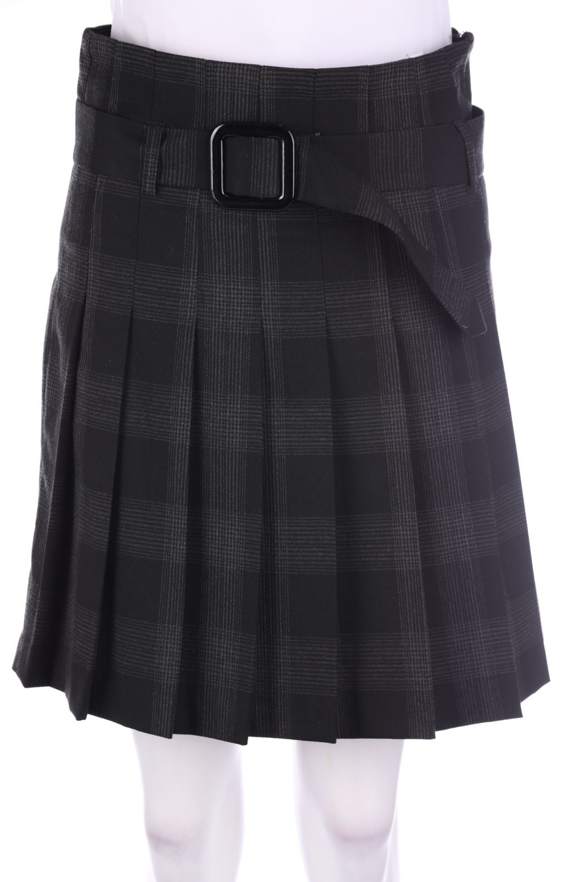 C&A - Karo-Falten-Rock - S