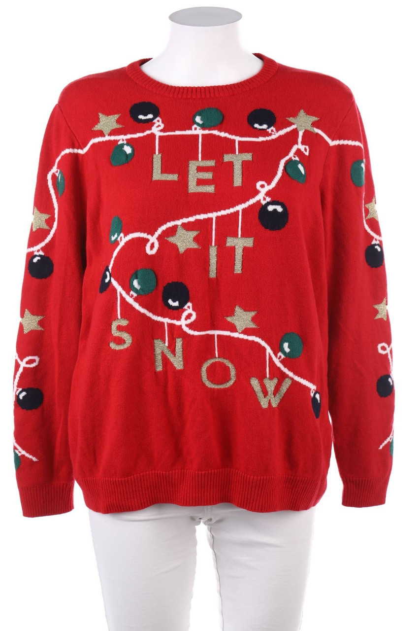 Oyanda - Weihnachts-Strick-Pullover - D 42
