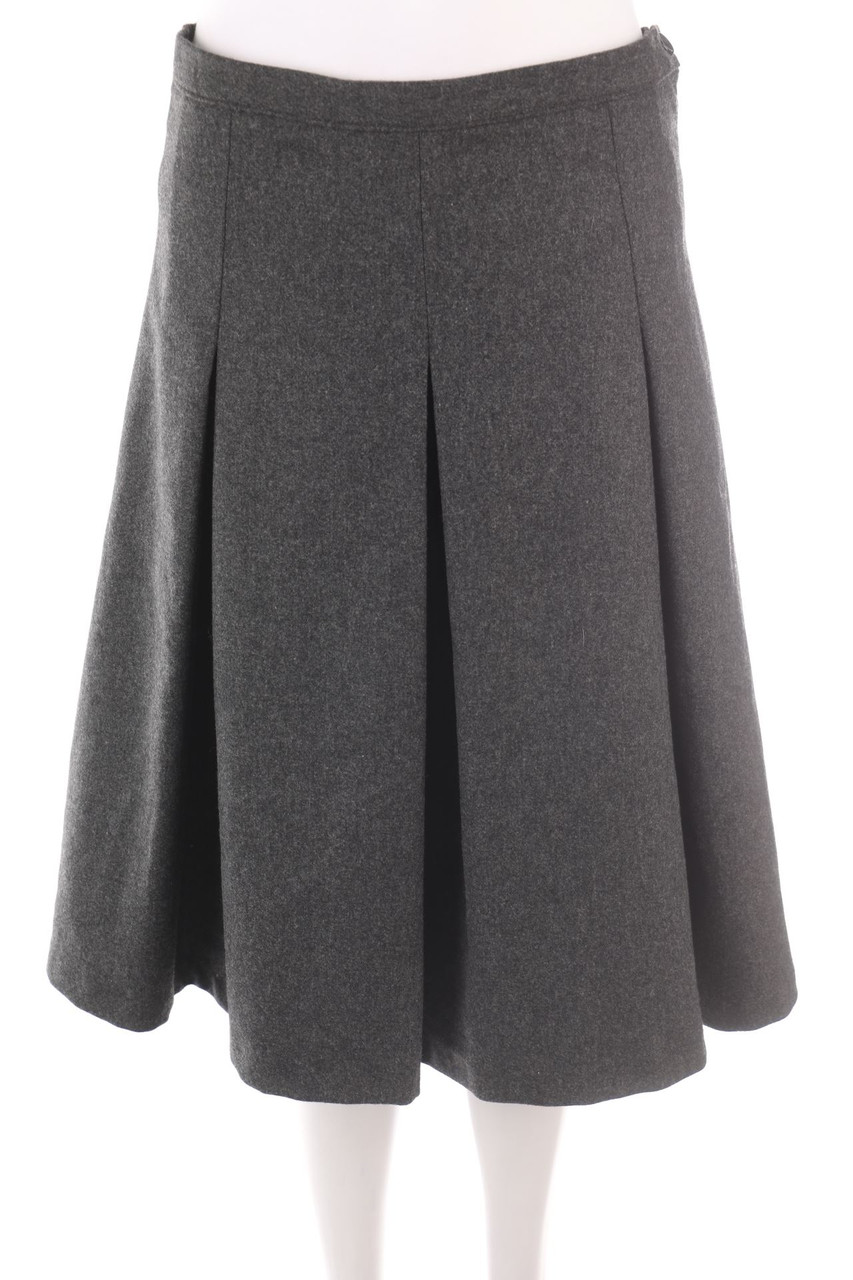 GLENFIELD - Midi-Falten-Rock - XL