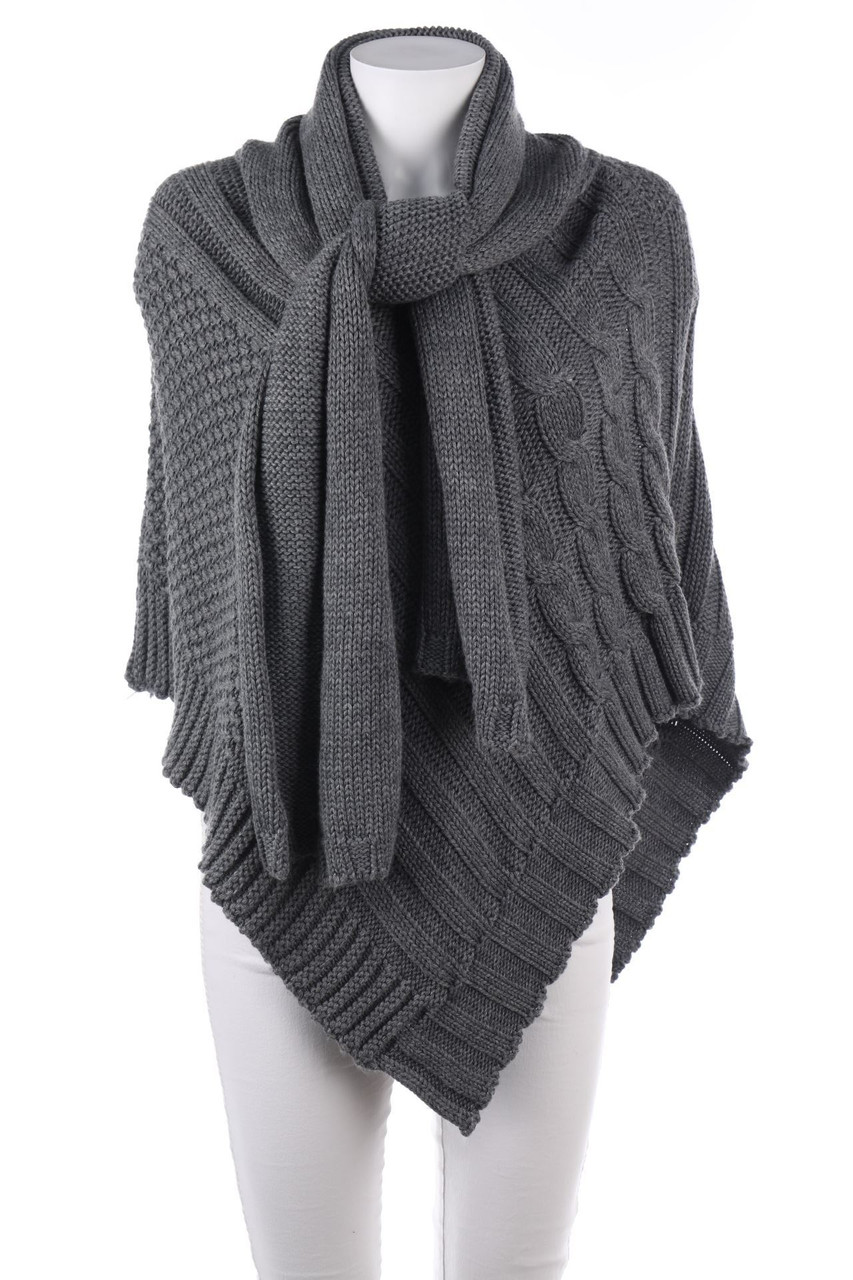 ROBERTA GANDOLFI - Poncho mit Schalkragen - ONE SIZE