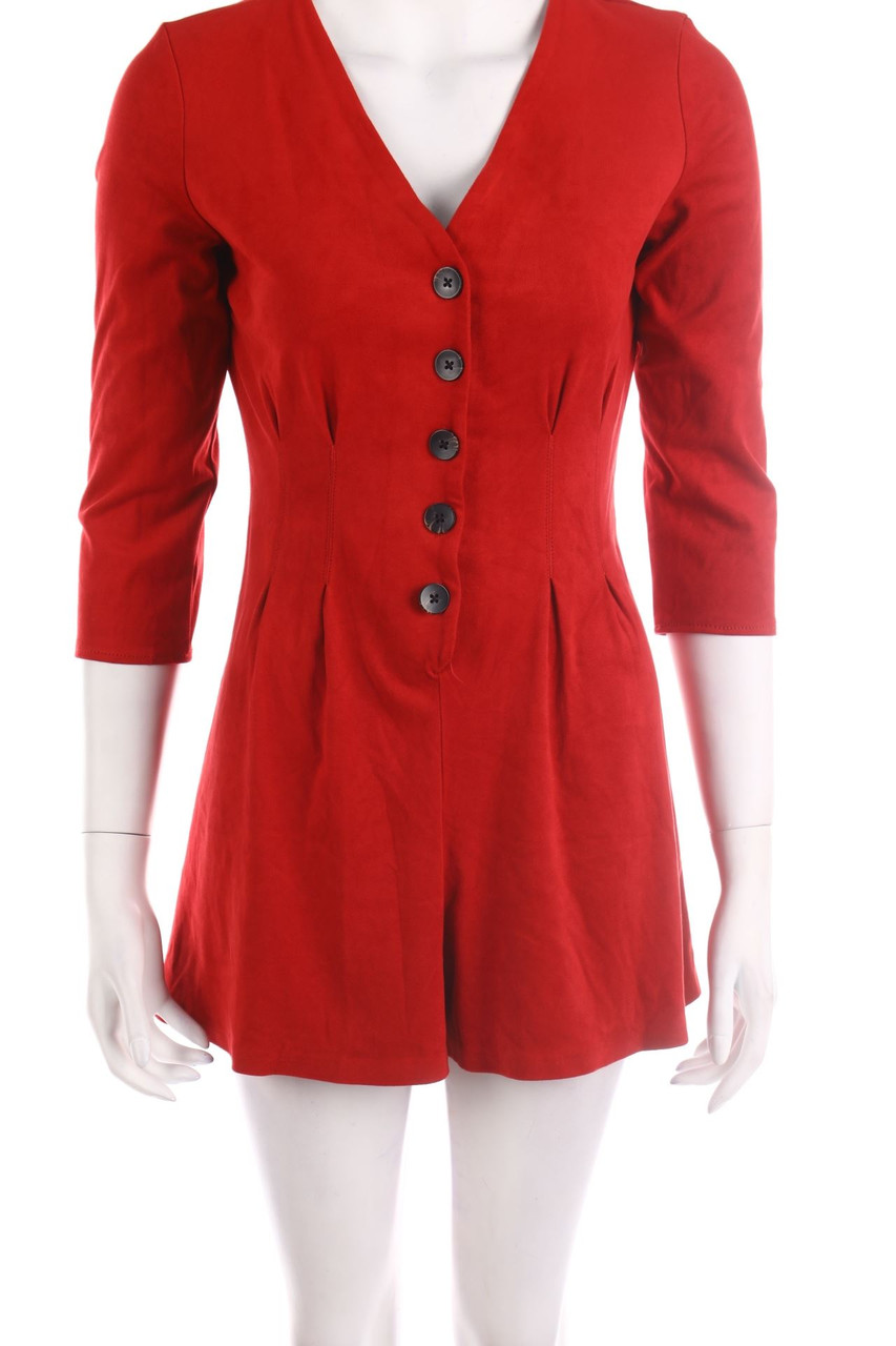 Bershka - Playsuit mit Knöpfen - M