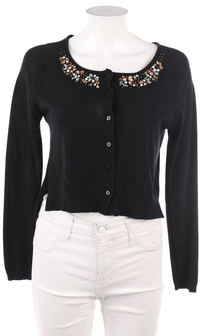 TWINSET - Bolero mit Schmuckstein-Applikation - D 36