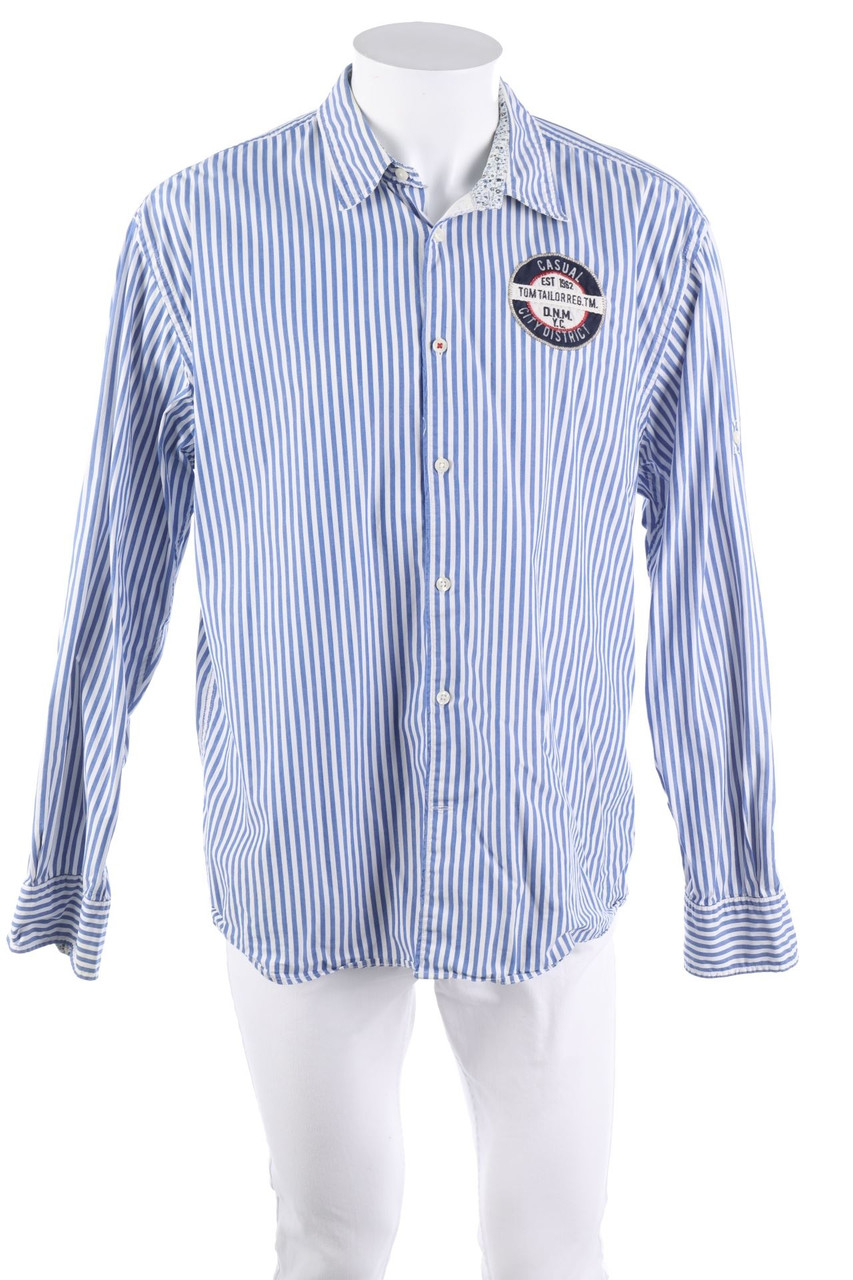 TOM TAILOR - gestreiftes Hemd - XL