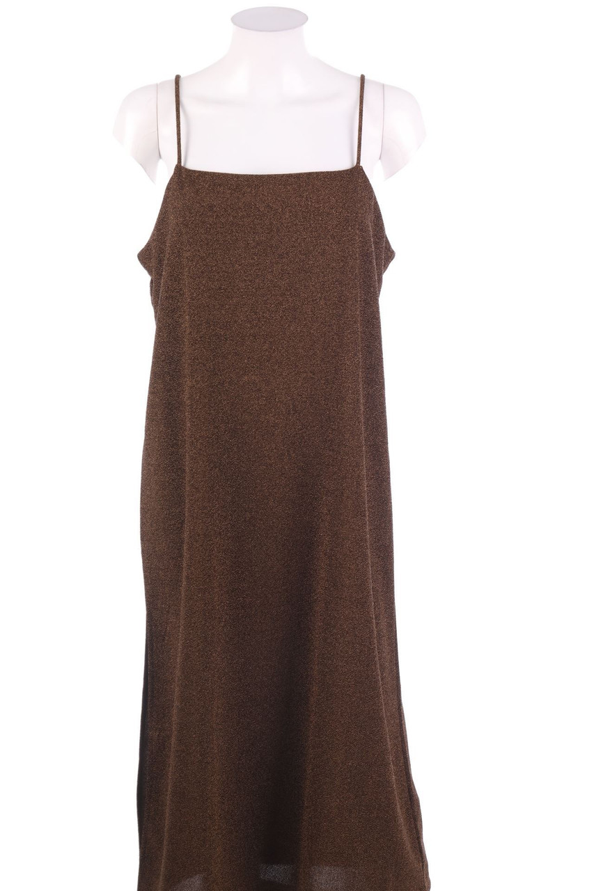 H&M - Glitzer-Abendkleid mit Schlitz - D 44