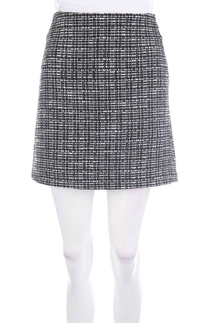 Ohne Label - Minirock mit Karo-Muster - S