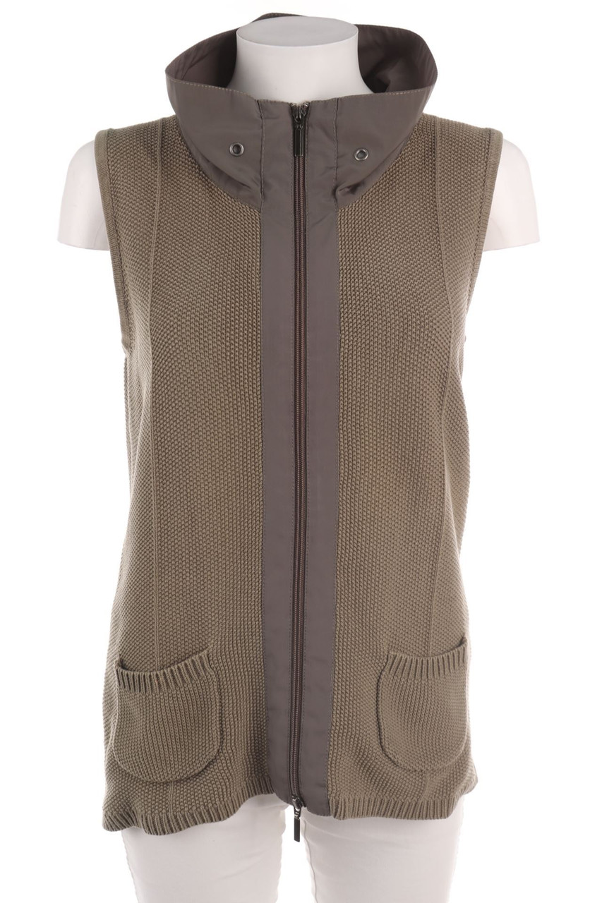 GERRY WEBER - Strickweste mit aufgesetzten Taschen - S