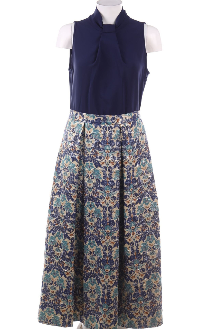 Closet - Maxi-Abendkleid mit floralem Muster - D 38