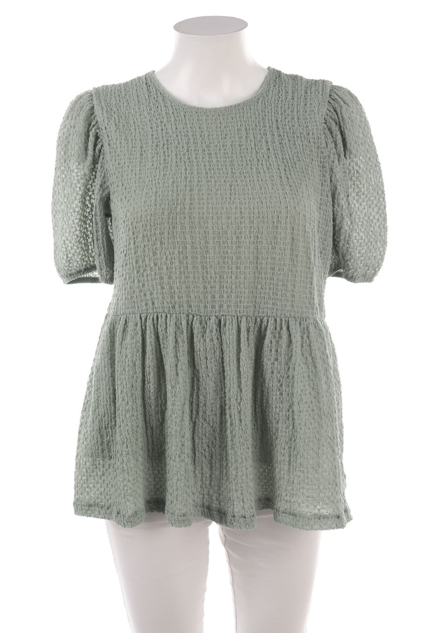 PULL&BEAR - Kurzarm-Bluse - S