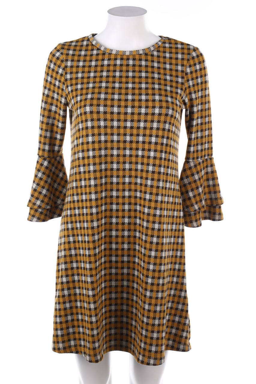 C&A - Tartan-Minikleid mit Volants - D 40