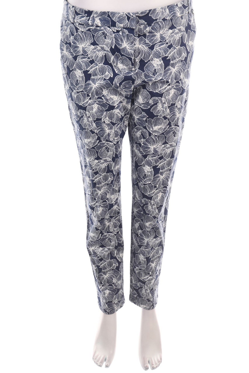 orsay - Hose mit Blumen-Print - D 44