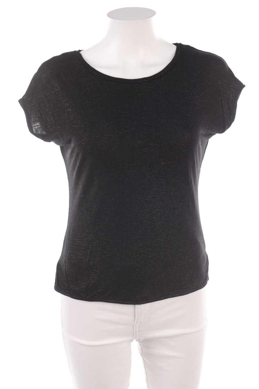 orsay - Kurzarm-Shirt aus Viskose - XS