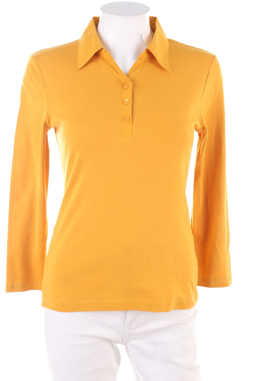 MARK ADAM - Langarm-Polo-Shirt - S