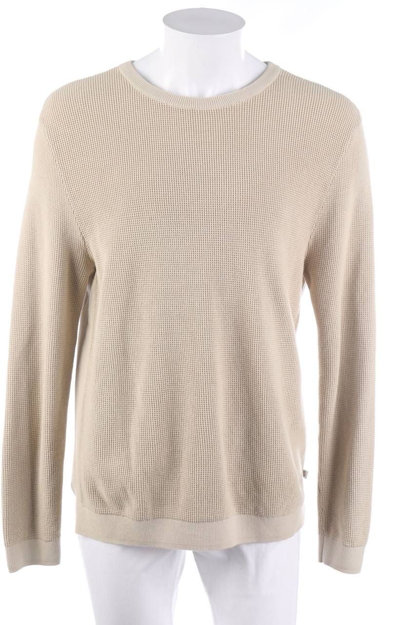 QS by s.Oliver - Baumwoll-Strick-Pullover - L