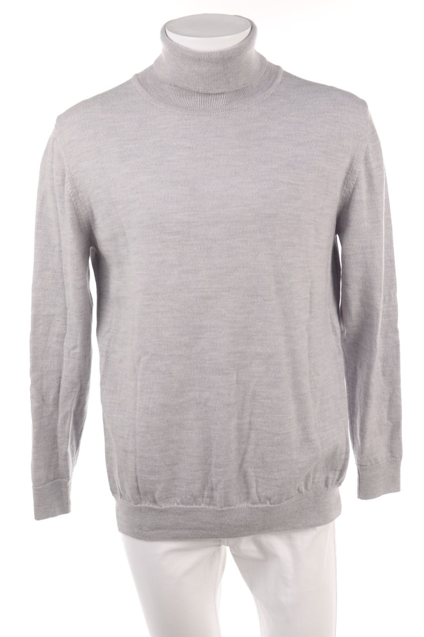 SECONDHAND - Lambswool-Pullover mit Rollkragen - L